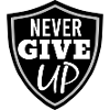 never give up, motivation