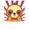Nope - Faultier mit Mittelfinger