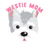 Westie Äiti Länsi-Ylämaan terrieri lahja