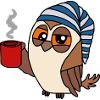 Owl Sleeping Cap Sleepy