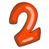 2 red