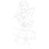 Nude Sketch / Figure Abstract
