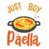 Paella Love Just A Boy Who Loves Paella Spanish