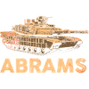 Char abrams américain