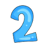 2 blue