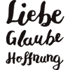 Liebe Glaube Hoffnung