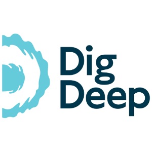 Dig Deep Blue Logo
