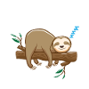 Beamter Faultier Beamte Geschenk