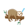 Rentner Ruhestand Faultier Geschenk