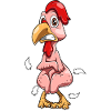 Plucked chicken