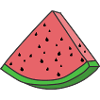 Pastèque Pastèque Pièces de pastèque