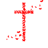 Jesus Christians Christianity Butterflies Cross