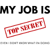 Il mio lavoro è TOP SECRET. Anche io non so cosa sarei