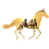 Horse at dusk