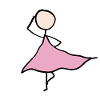 Robe de danseuse