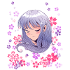 Anime fille fleur Manga Cosplay