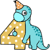 Dino Birthday Four