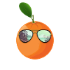 Orange Mit Sonnenbrille Geschenk