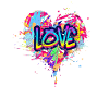 Love Heart Graffiti