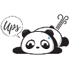 Peinlicher Panda Pups