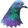Pigeon Polygon Bird