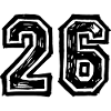 26 number jersey