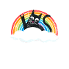 Cat Rainbow Death Metal Sweet