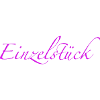 Einzelstück pink
