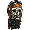 Skull avec casque