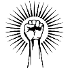 Faust in die Luft