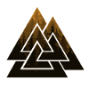 valknut tattoo wikinger