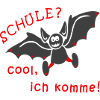Schule Kindergarten Fledermaus