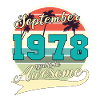 Septembre 1978 Idée de cadeau