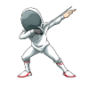 Fencing Dabbing Dab Fencing