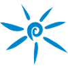 Sun drawing, symbol hand-drawn