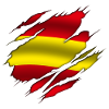 Espagne - Espagne - Espagne - Design déchiré