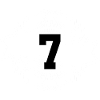 7 Number Emblem