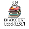 Kaffee Buch lesen