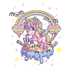 Unicorn Pastel Goth Cute Creepy Gothic Kawaii Menh