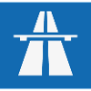 Verkehrszeichen "Autobahn"