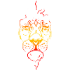 Sketch Löwe Flammen