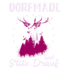 Dorfmädel Hirsch
