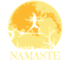 Namaste Witch Besen Joga