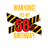 Warning 50 ans 50 ans