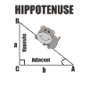 Nerd Geometry Hippotenuse Hypotenuse Math