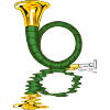 hunting horn hunters blow musicians