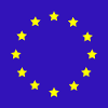 Die Flagge der EU