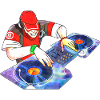 cartoon DJ