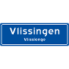 Vlissingen place name sign