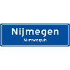 Nijmegen place name sign